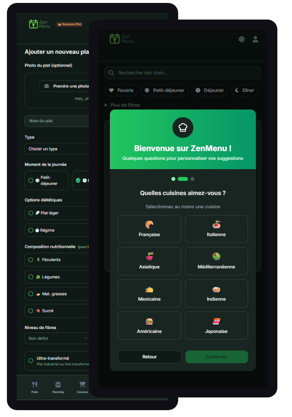 Réflexion sur quoi manger ce soir