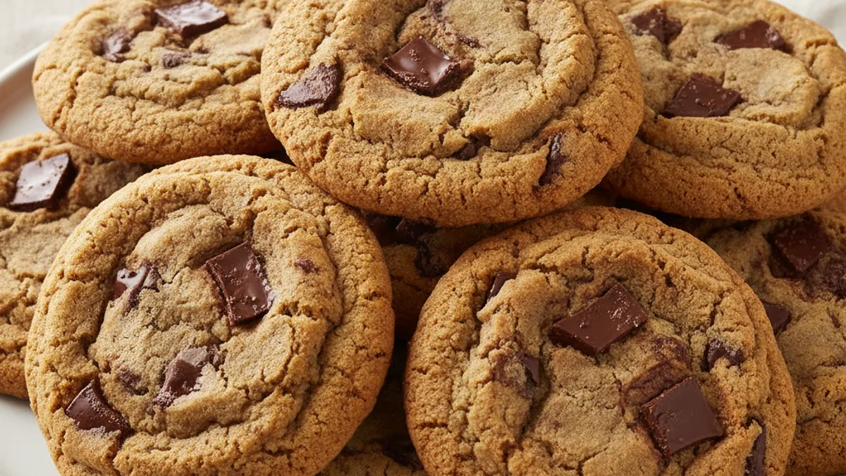 Biscuits maison aux pépites de chocolat, recette de goûter pour enfants